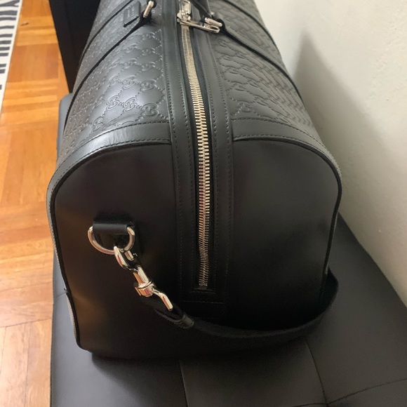 Gucci signature leather duffle - Picture 3 of 7